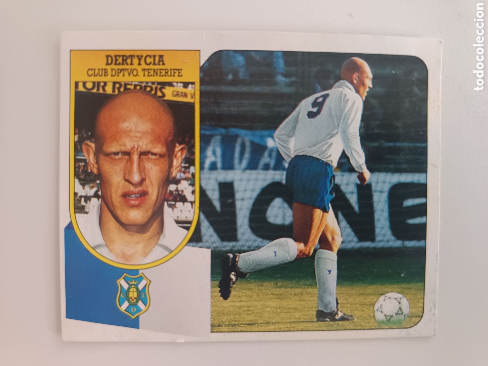 Cromos de F&uacute;tbol: CROMO DERTYCIA COLOCA ED ESTE LIGA 91 92 1991 1992