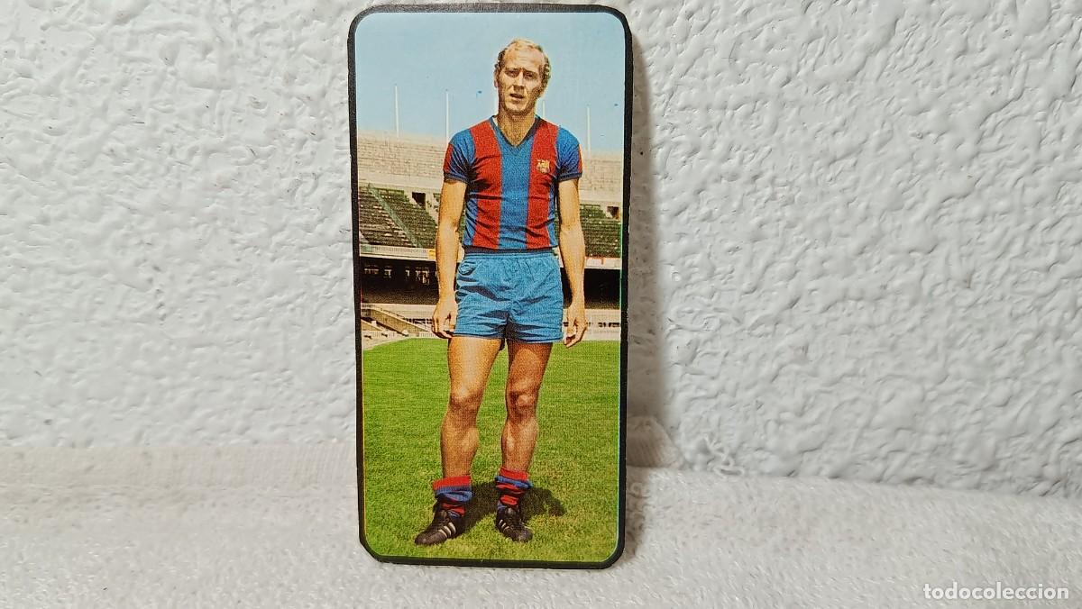 Cromos de F&uacute;tbol: ANTIGUO CROMO N&ordm; 85 MARCIAL F.C BARCELONA RUIZ ROMERO CAMPEONATOS NACIONALES FUTBOL 1973 - 74
