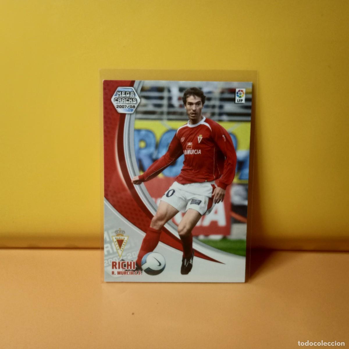 Fu&szlig;ball-Sticker: MEGACRACKS 2007 2008 07 08, REAL MURCIA RICHI 210