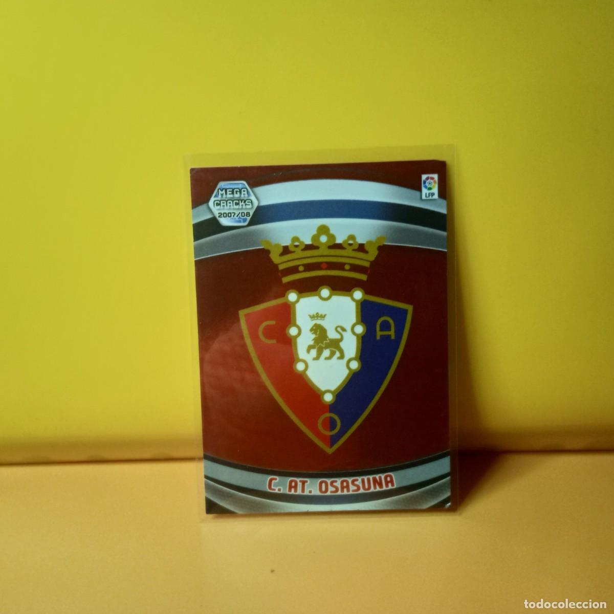 Cromos de F&uacute;tbol: MEGACRACKS 2007 2008 07 08, C AT OSASUNA ESCUDO 217