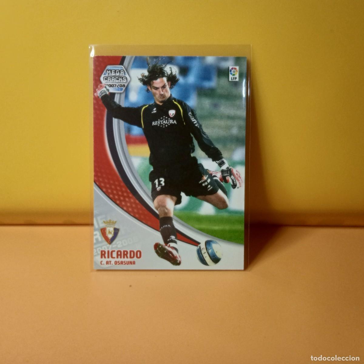 Cromos de F&uacute;tbol: MEGACRACKS 2007 2008 07 08, C AT OSASUNA RICARDO 218