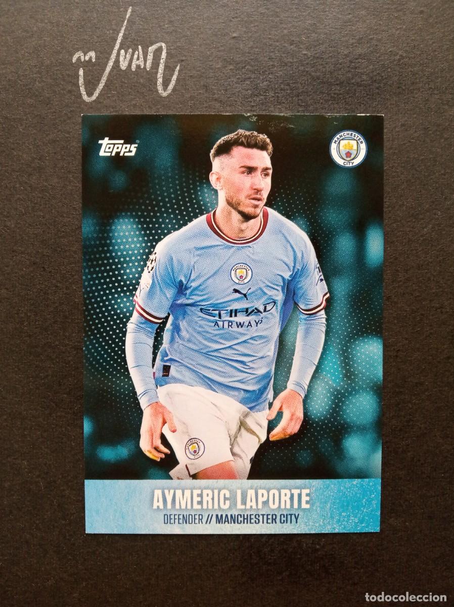 Cromos de F&uacute;tbol: N&ordm; 1 AYMERIC LAPORTE MANCHESTER CITY SET ESPA&Ntilde;A ⚽ TOPPS &reg; PREMIER LEAGUE 2022 2023 22 23 NUEVO