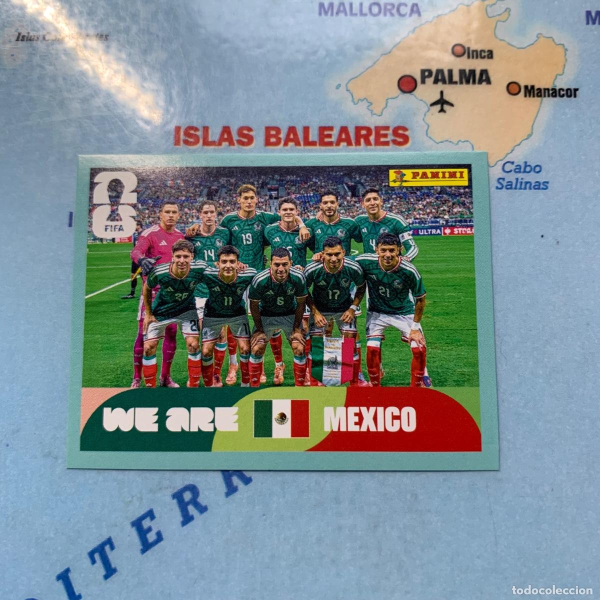 Cromos de F&uacute;tbol: Equipo de mexico numero 13 cromo panini Mundial Fifa World Cup 2026