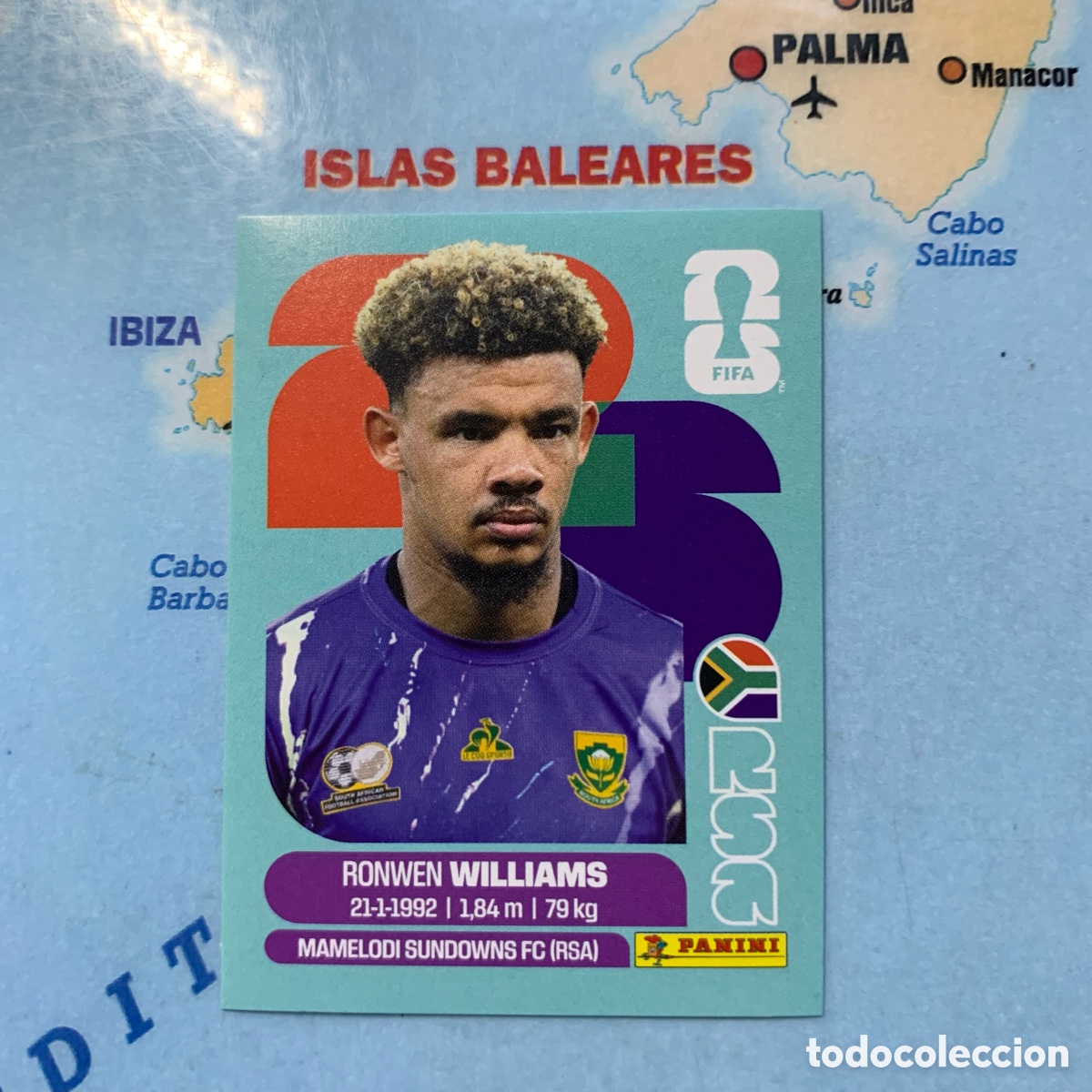 Cromos de F&uacute;tbol: Sud&aacute;frica numero 2 cromo panini Mundial Fifa World Cup 2026
