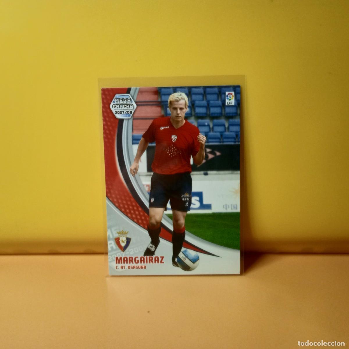Football Stickers: MEGACRACKS 2007 2008 07 08, C AT OSASUNA MARGAIRAZ 229