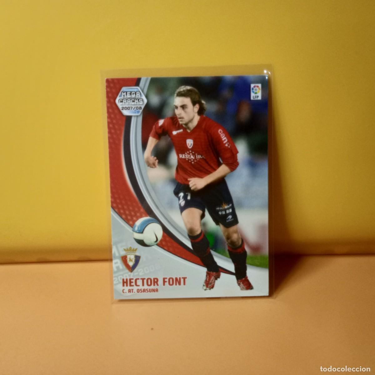 Cromos de F&uacute;tbol: MEGACRACKS 2007 2008 07 08, C AT OSASUNA HECTOR FONT 232