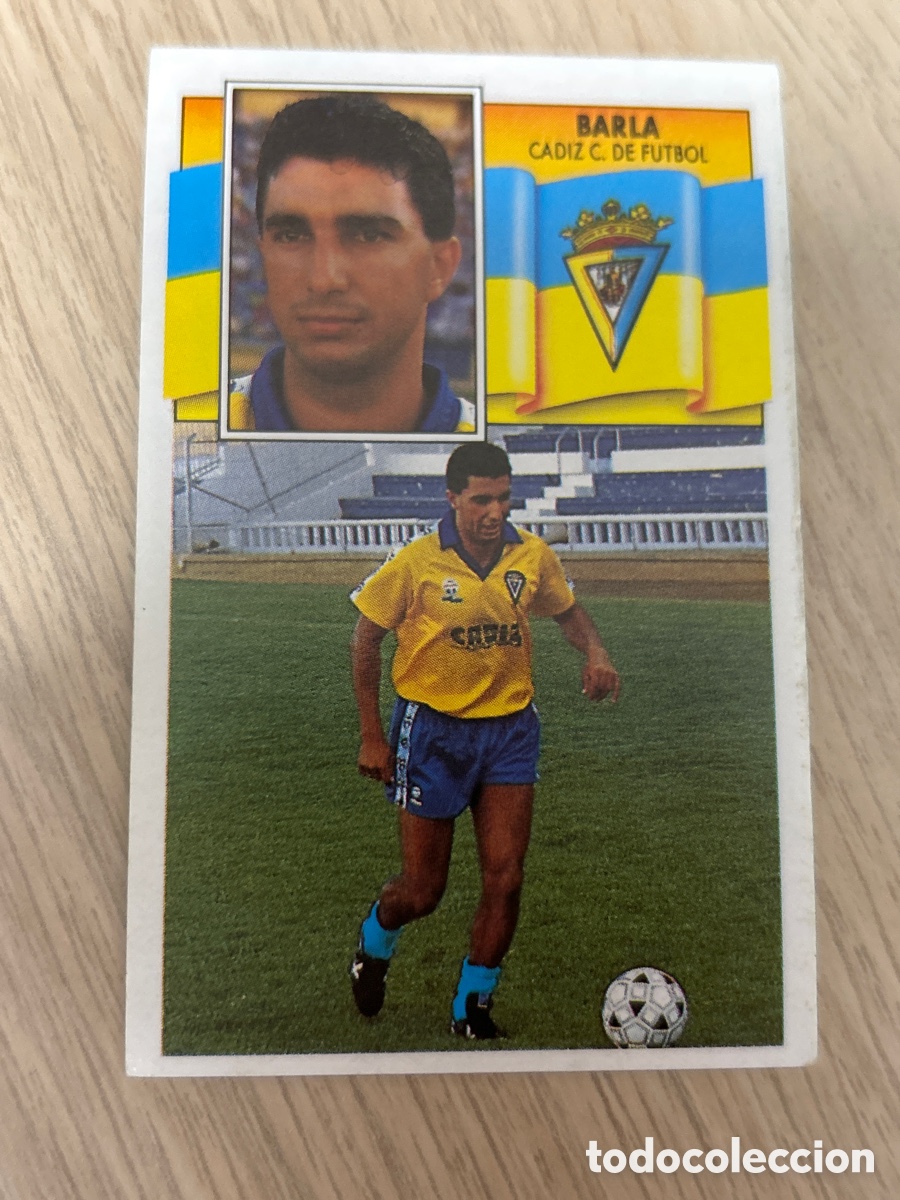 Football Stickers: BARLA CADIZ LIGA ESTE 1990 1991 90 91 NUNCA PEGADO SIN PEGAR