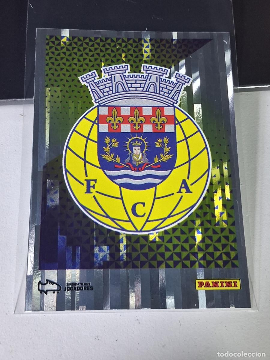 Cromos de F&uacute;tbol: A20 2 ESCUDO LOGO BADGE AROUCA STICKER FUTBOL PANINI PORTUGAL 2025-2026 25 26 LIGA BETCLIC