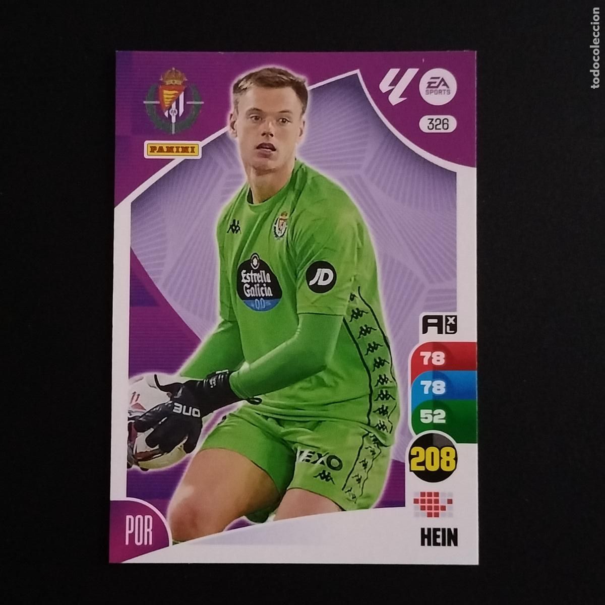 Cartes &agrave; collectionner de Football: 326 HEIN VALLADOLID CROMOS ADRENALYN XL LALIGA CARD 2024 2025 24 25 PANINI