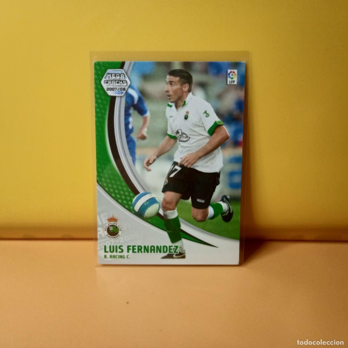 Cartes &agrave; collectionner de Football: MEGACRACKS 2007 2008 07 08, RACING DE SANTANDER LUIS FERNANDEZ 237