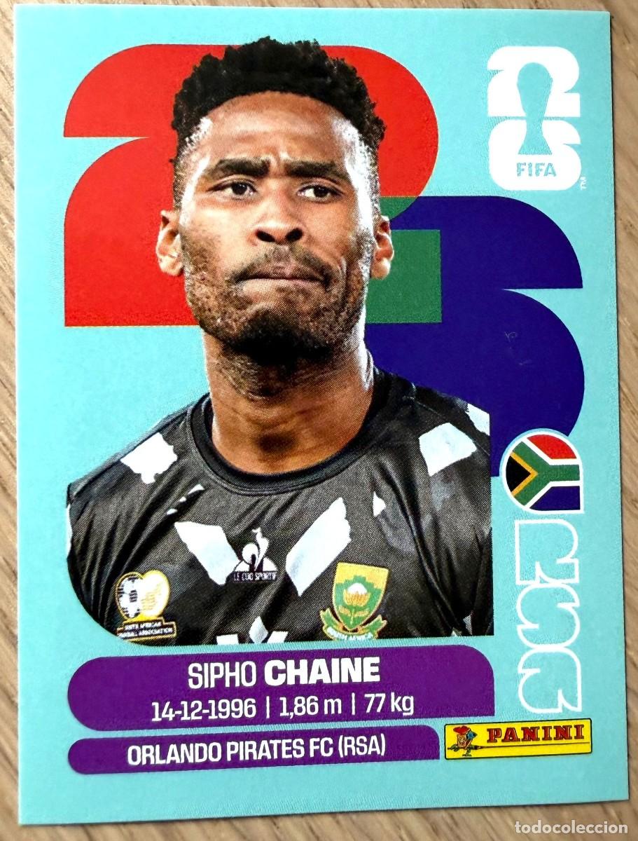Cromos de F&uacute;tbol: RSA3 RSA 3 SIPHO CHAINE SUDAFRICA MUNDIAL FIFA WORLD CUP 2026 26 STICKER PANINI CROMO SIN PEGAR