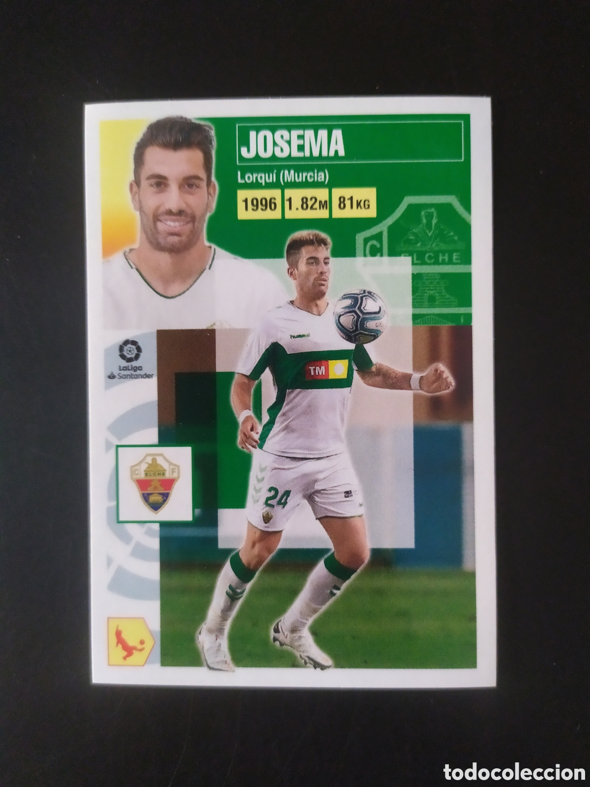 Cromos de F&uacute;tbol: Liga este 2020 2021 20 21 panini Josema n&deg; 8 Elche