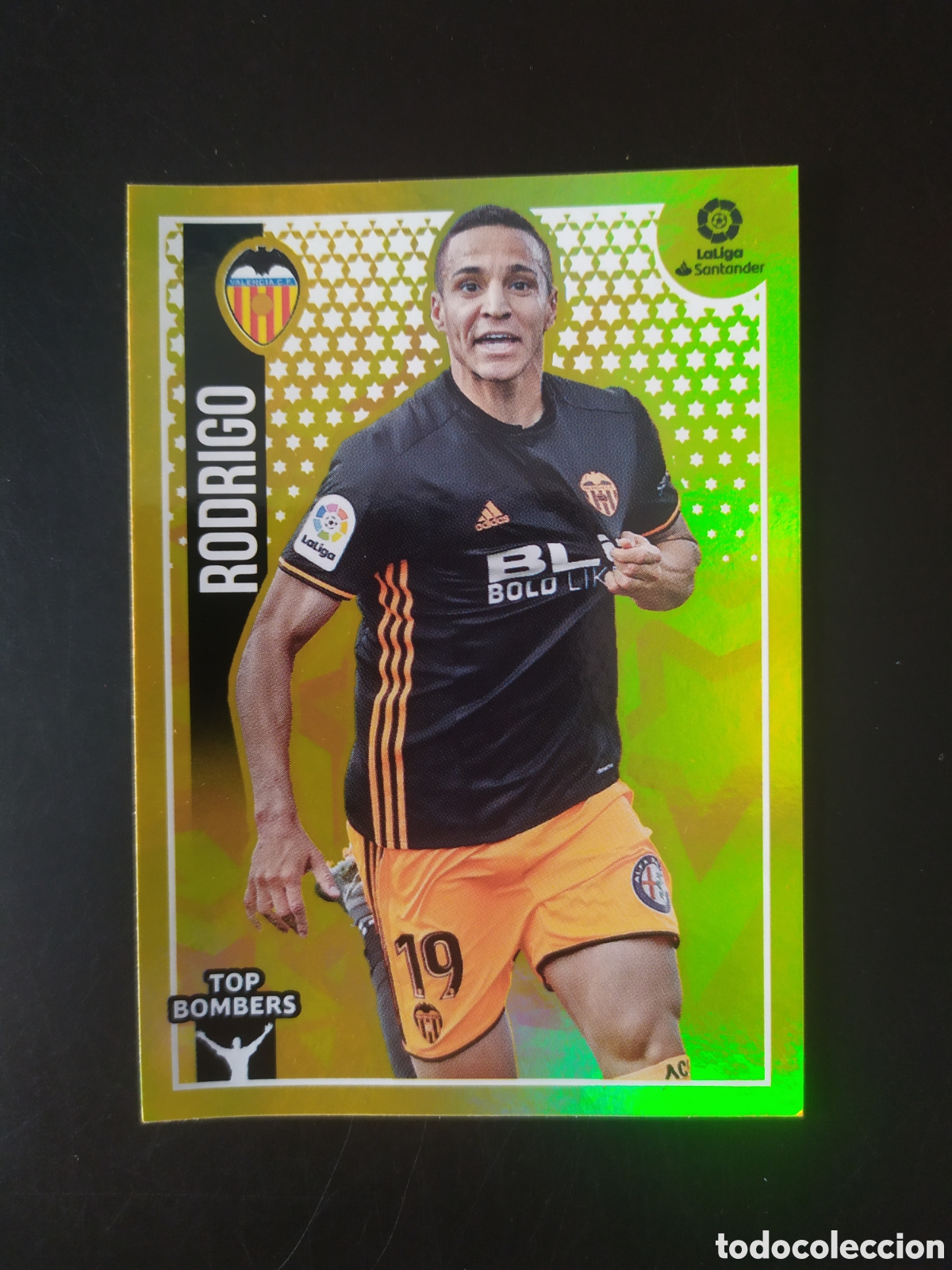 Cromos de F&uacute;tbol: Liga este 2018 2019 18 19 panini Rodrigo top bombers n&deg; 19 Valencia
