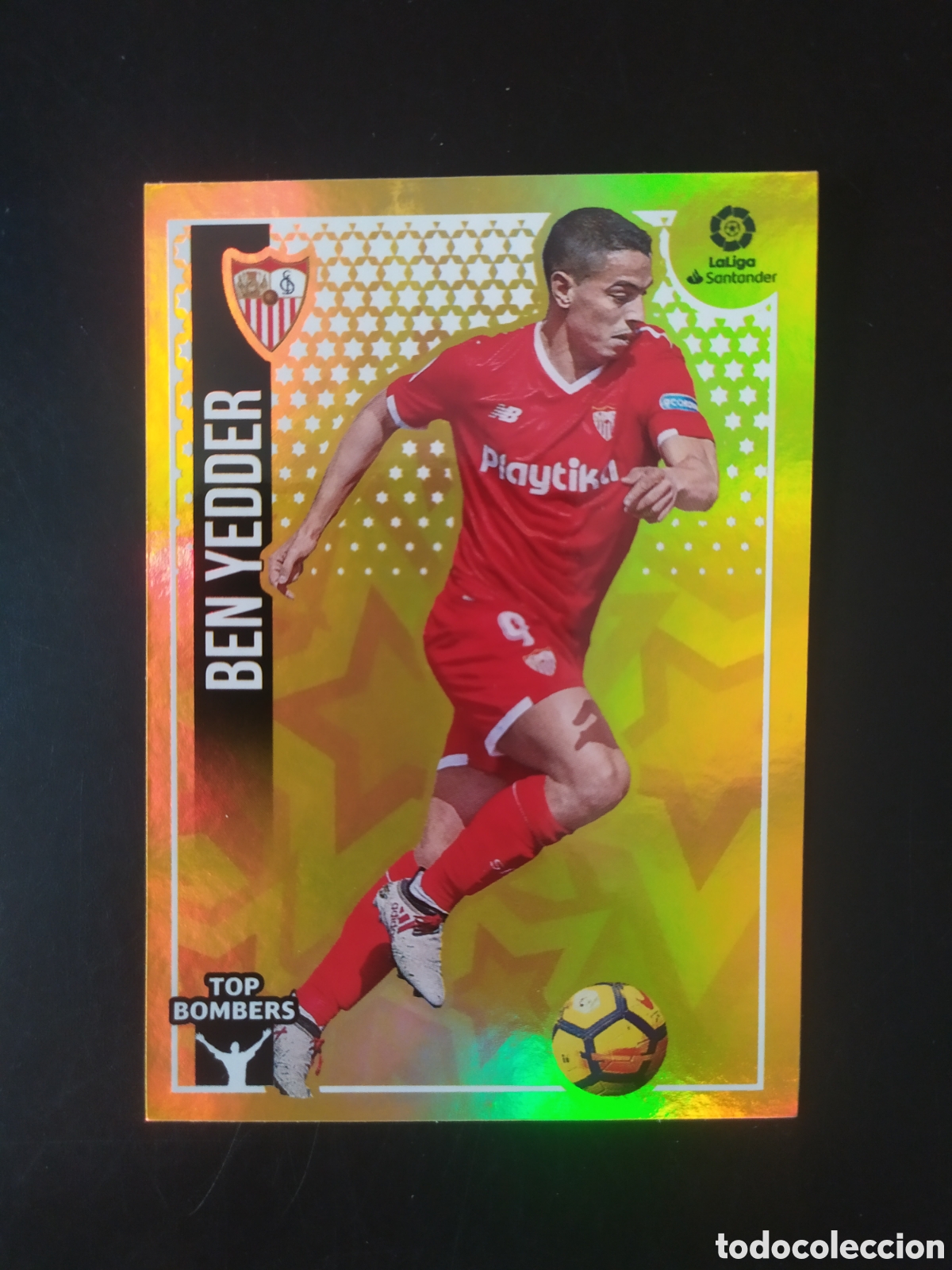 Cromos de F&uacute;tbol: Liga este 2018 2019 18 19 panini Ben Yedder top bombers n&deg; 4 Sevilla