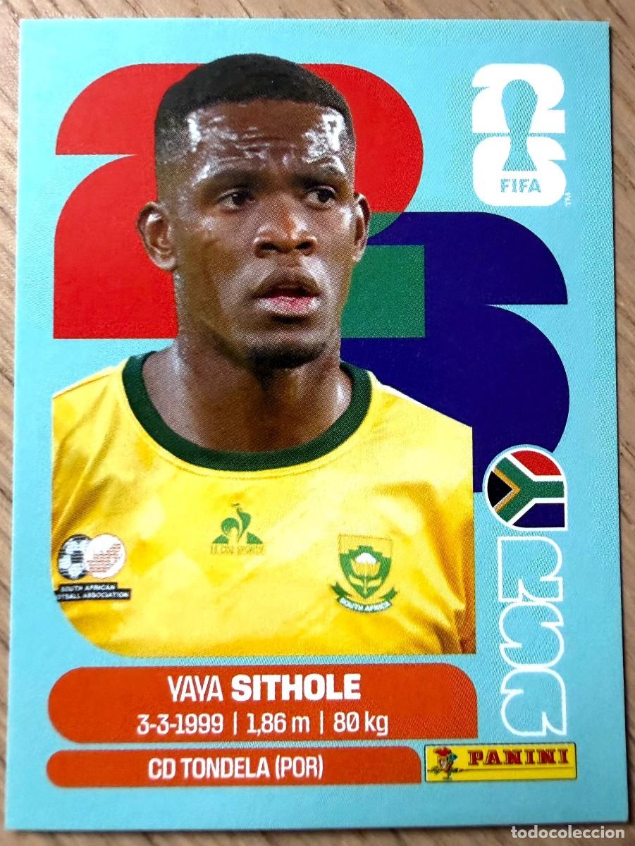 Cromos de F&uacute;tbol: RSA15 RSA 15 YAYA SITHOLE SUDAFRICA MUNDIAL FIFA WORLD CUP 2026 26 STICKER PANINI CROMO SIN PEGAR