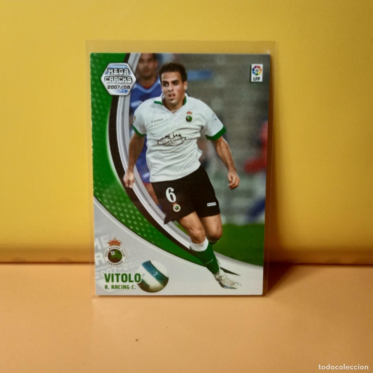 Cromos de F&uacute;tbol: MEGACRACKS 2007 2008 07 08, RACING DE SANTANDER VITOLO 243