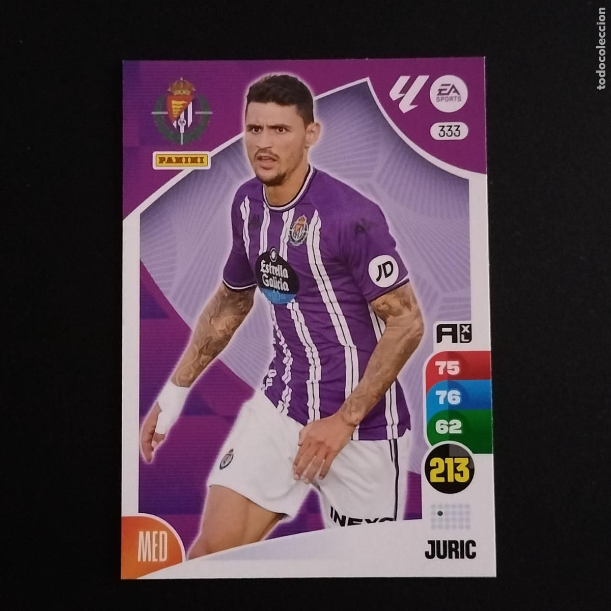 Cromos de F&uacute;tbol: 333 JURIC VALLADOLID CROMOS ADRENALYN XL LALIGA CARD 2024 2025 24 25 PANINI