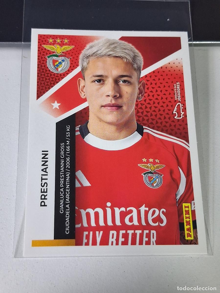 Cromos de F&uacute;tbol: A20 89 PRESTIANNI BENFICA SLB STICKER FUTBOL PANINI PORTUGAL 2025-2026 25 26 LIGA BETCLIC