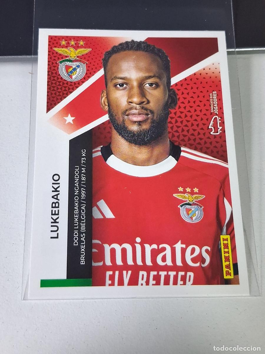 Cromos de F&uacute;tbol: A20 92 LUKEBAKIO BENFICA SLB STICKER FUTBOL PANINI PORTUGAL 2025-2026 25 26 LIGA BETCLIC