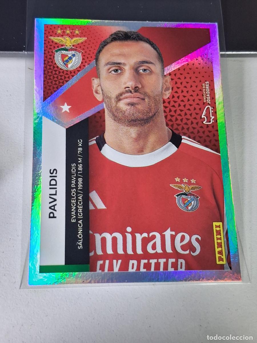 Cromos de F&uacute;tbol: A20 94 PAVLIDIS BENFICA SLB STICKER FUTBOL PANINI PORTUGAL 2025-2026 25 26 LIGA BETCLIC