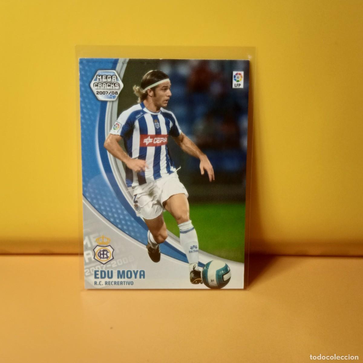 Cromos de F&uacute;tbol: MEGACRACKS 2007 2008 07 08, RECREATIVO DE HUELVA EDU MOYA 255