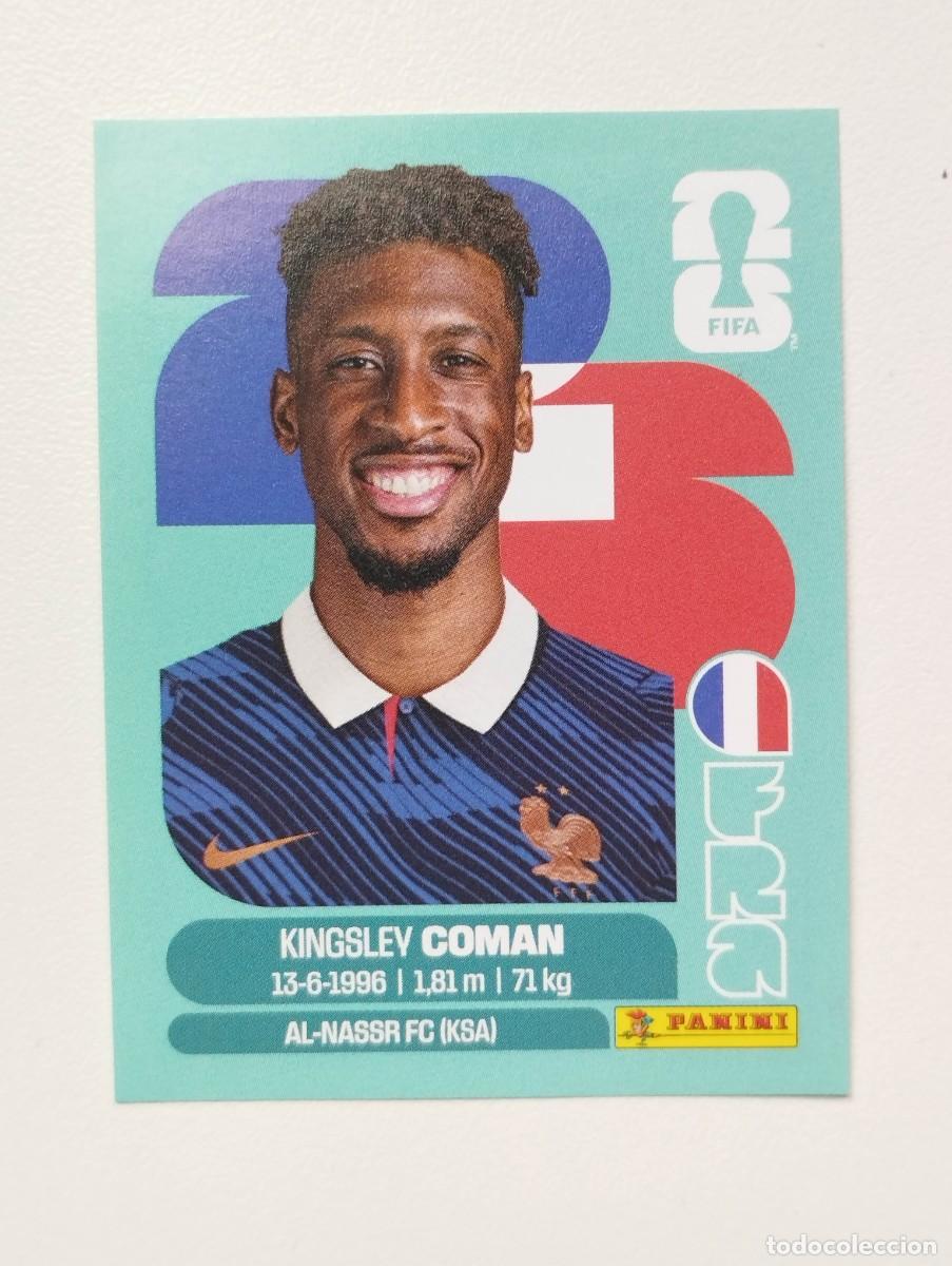 Cromos de F&uacute;tbol: CROMO STICKER WORLD CUP 2026 MUNDIAL 26 PANINI FRANCIA FRA18 FRA 18 KINGSLEY COMAN