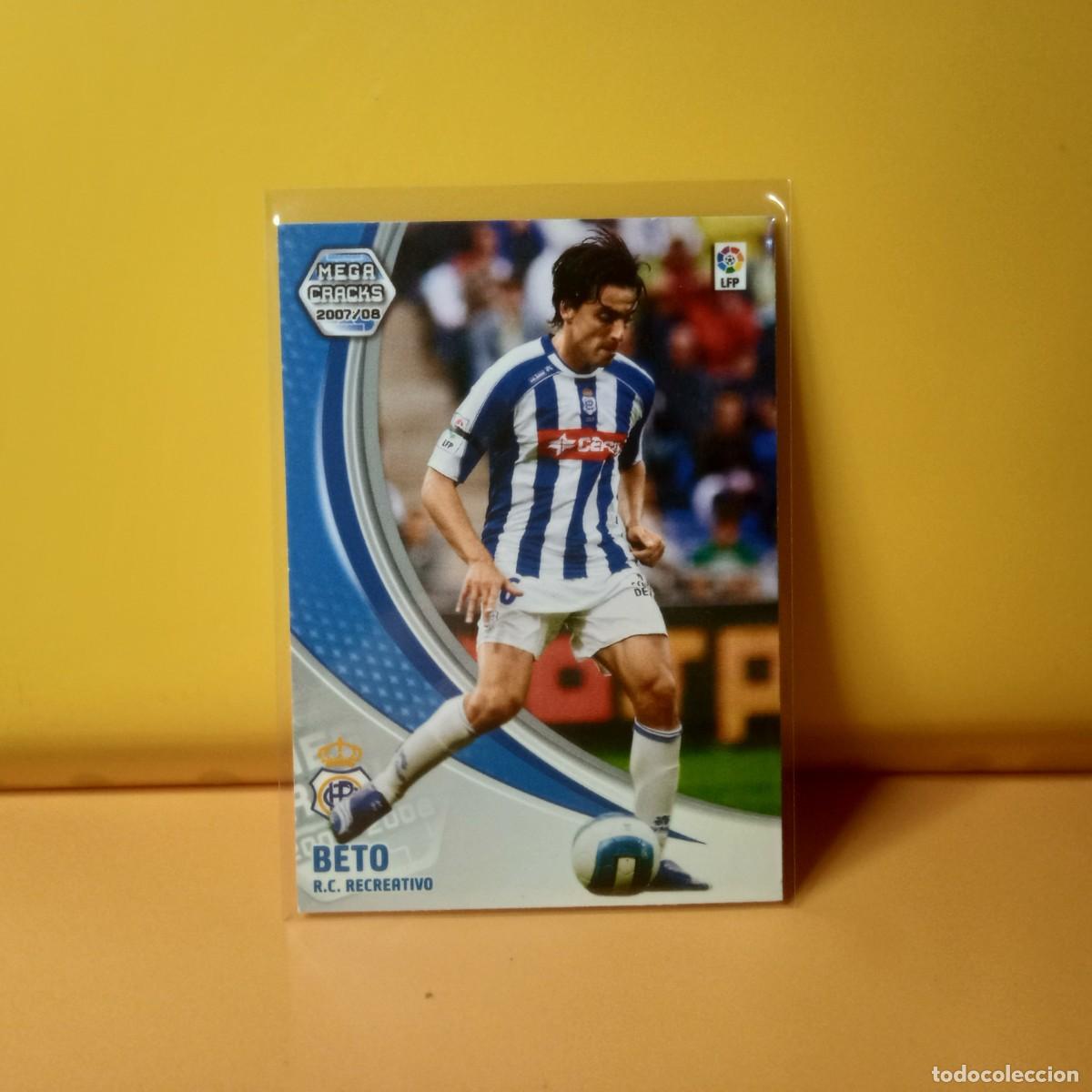 Cromos de F&uacute;tbol: MEGACRACKS 2007 2008 07 08, RECREATIVO DE HUELVA BETO 256