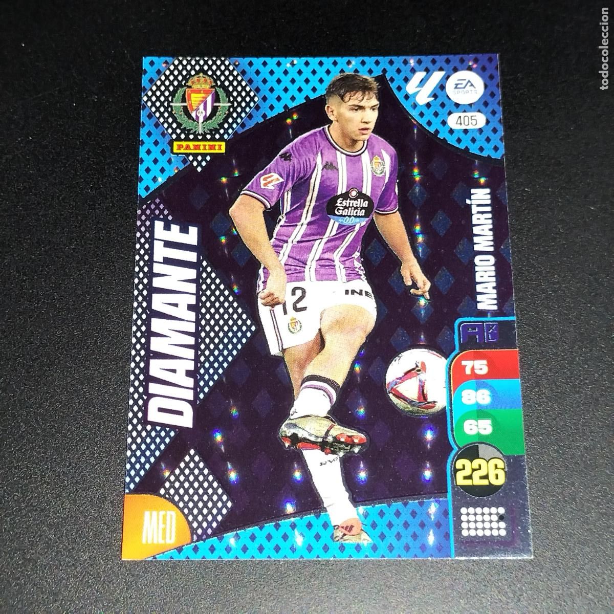 Cromos de F&uacute;tbol: 405 MARIO MARTIN DIAMANTE VALLADOLID CROMOS ADRENALYN XL LALIGA CARD 2024 2025 24 25 PANINI