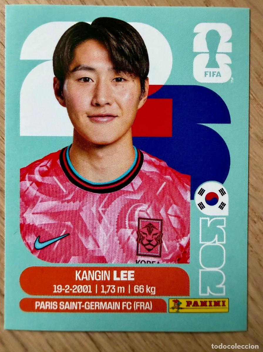 Fu&szlig;ball-Sticker: KOR12 KOR 12 KANGIN LEE COREA DEL SUR MUNDIAL FIFA WORLD CUP 2026 26 STICKER PANINI CROMO SIN PEGAR