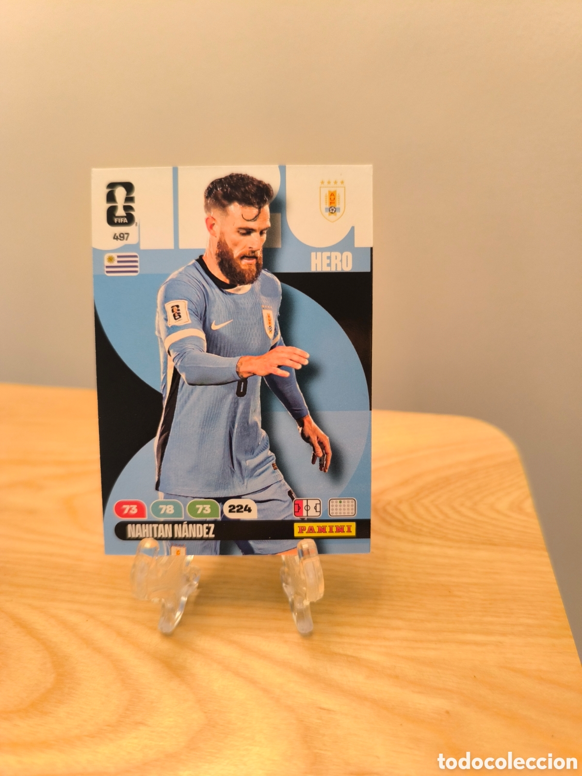 Cromos de F&uacute;tbol: Nathian Nandez Adrenalyn 2026 n&deg;497 Uruguay