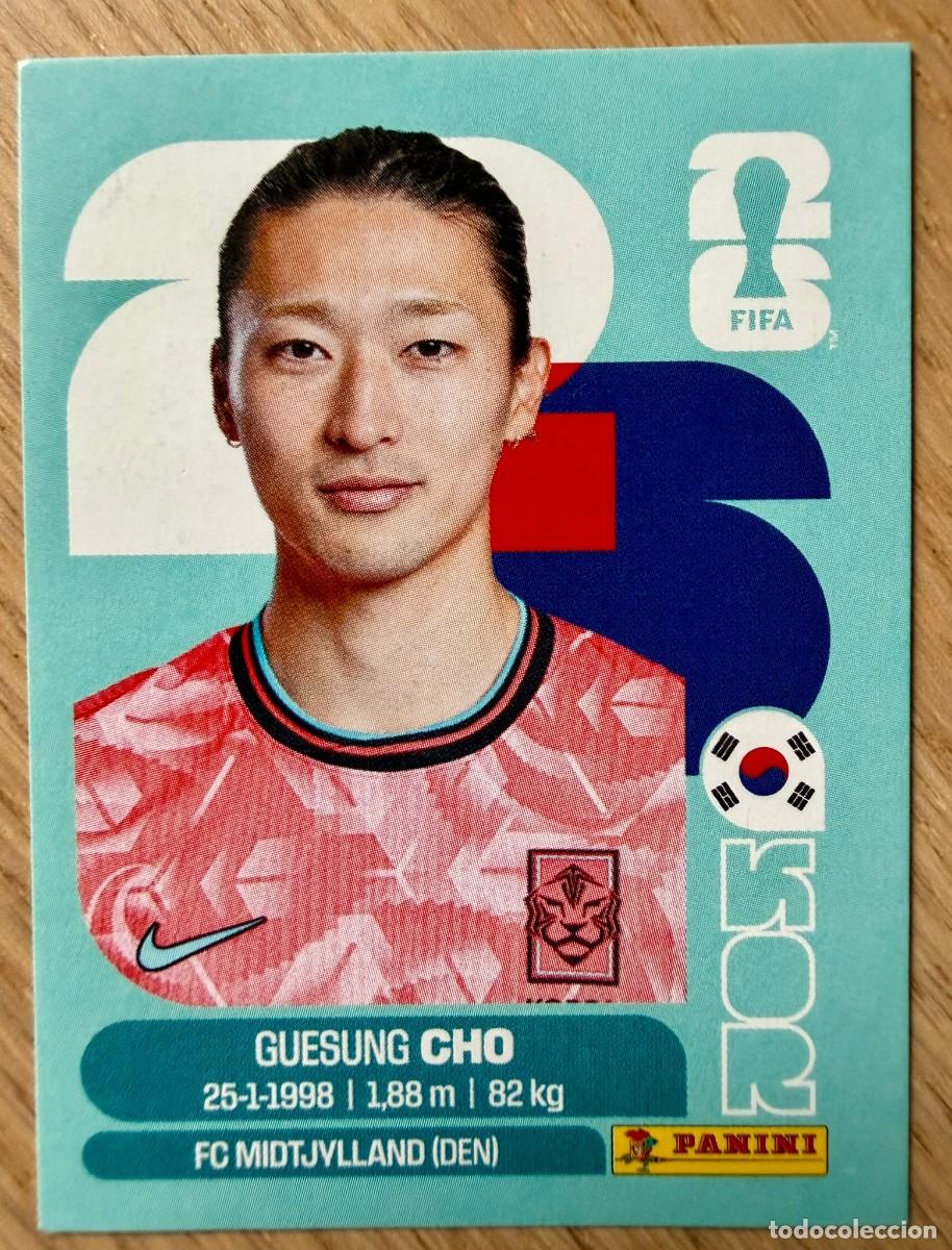 Cromos de F&uacute;tbol: KOR17 KOR 17 GUESUNG CHO COREA SUR MUNDIAL FIFA WORLD CUP 2026 26 STICKER PANINI CROMO SIN PEGAR