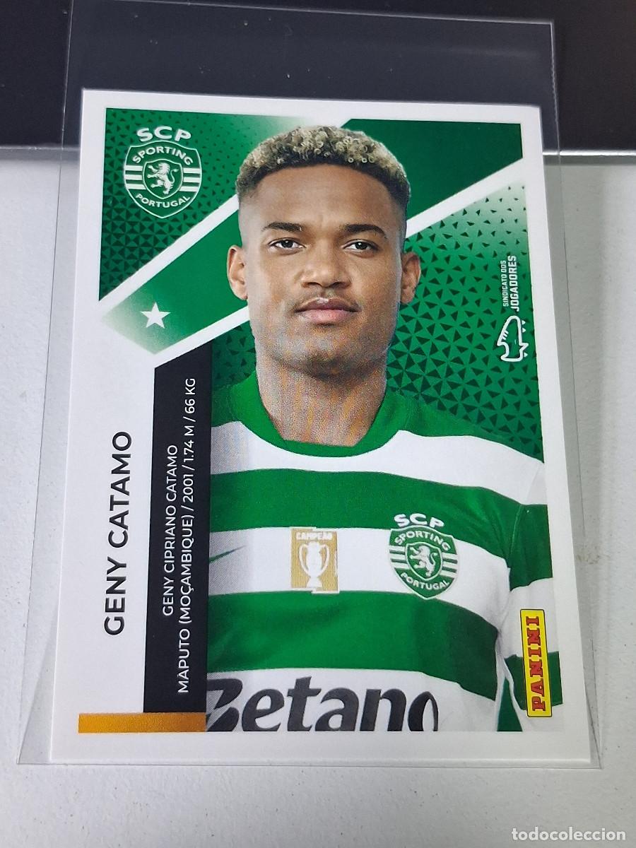 Cromos de F&uacute;tbol: A20 319 GENY CATAMO SPORTING SCP STICKER FUTBOL PANINI PORTUGAL 2025-2026 25 26 LIGA BETCLIC