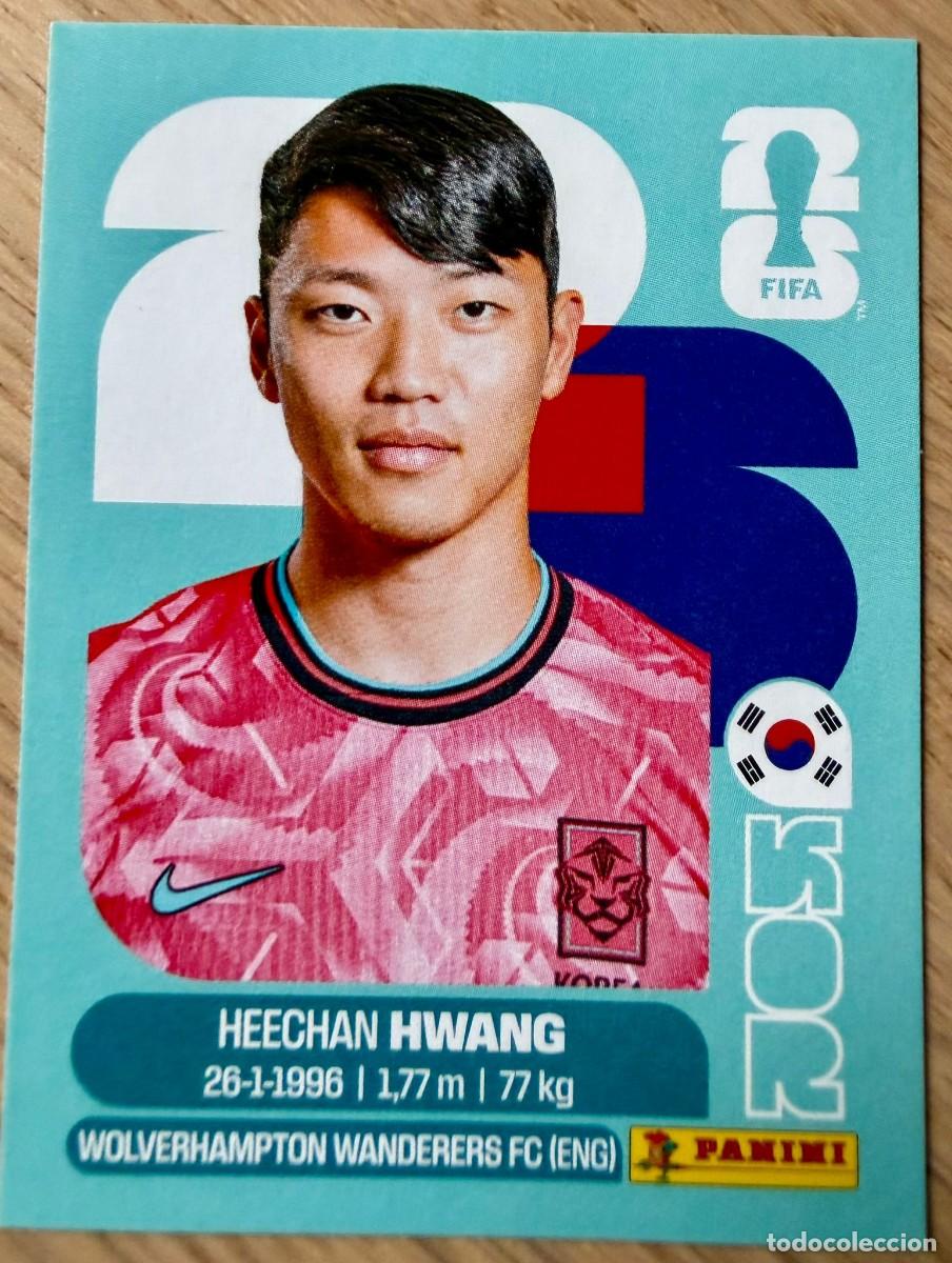 Cromos de F&uacute;tbol: KOR19 KOR 19 HEECHAN HWANG COREA SUR MUNDIAL FIFA WORLD CUP 2026 26 STICKER PANINI CROMO SIN PEGAR