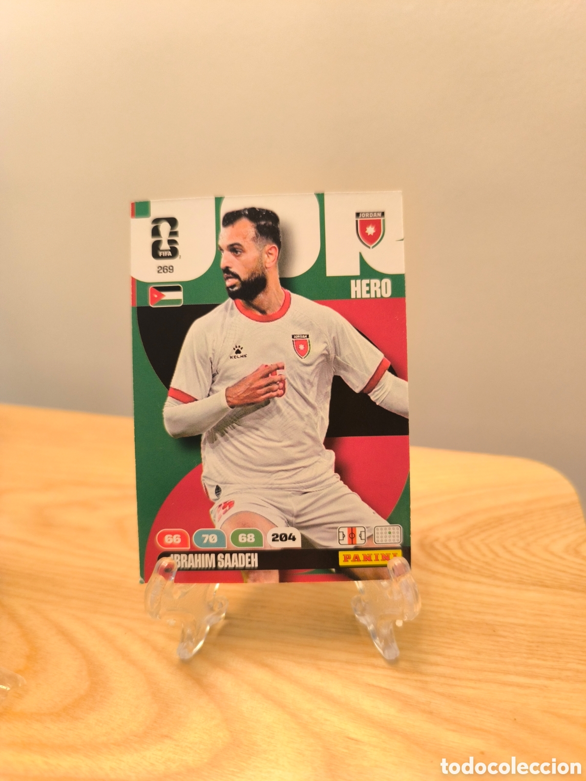 Cromos de F&uacute;tbol: Ibrahim Saadeh Adrenalyn 2026 n&deg; 269 Jordania