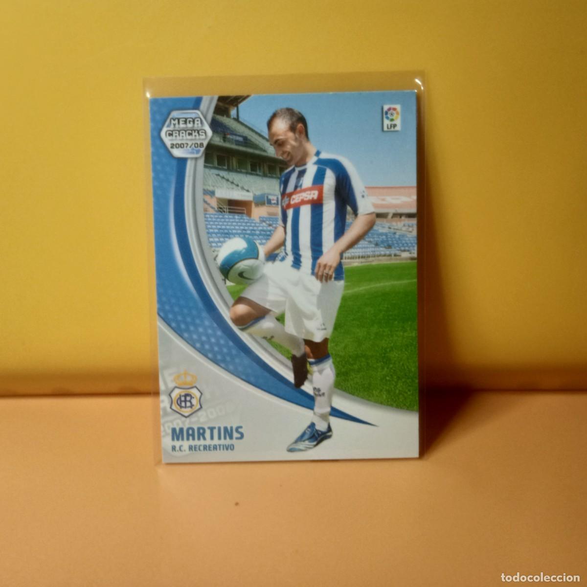 Cromos de F&uacute;tbol: MEGACRACKS 2007 2008 07 08, RECREATIVO DE HUELVA MARTINS 261