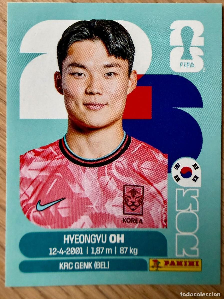 Cromos de F&uacute;tbol: KOR20 KOR 20 HYEON GYU OH COREA SUR MUNDIAL FIFA WORLD CUP 2026 26 STICKER PANINI CROMO SIN PEGAR