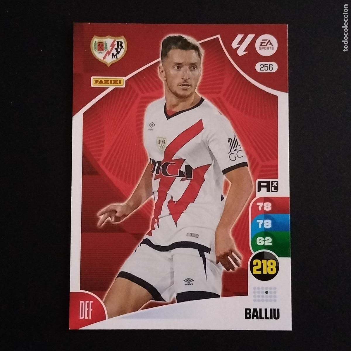 Cartes &agrave; collectionner de Football: 256 BALLIU RAYO VALLECANO CROMOS ADRENALYN XL LALIGA CARD 2024 2025 24 25 PANINI