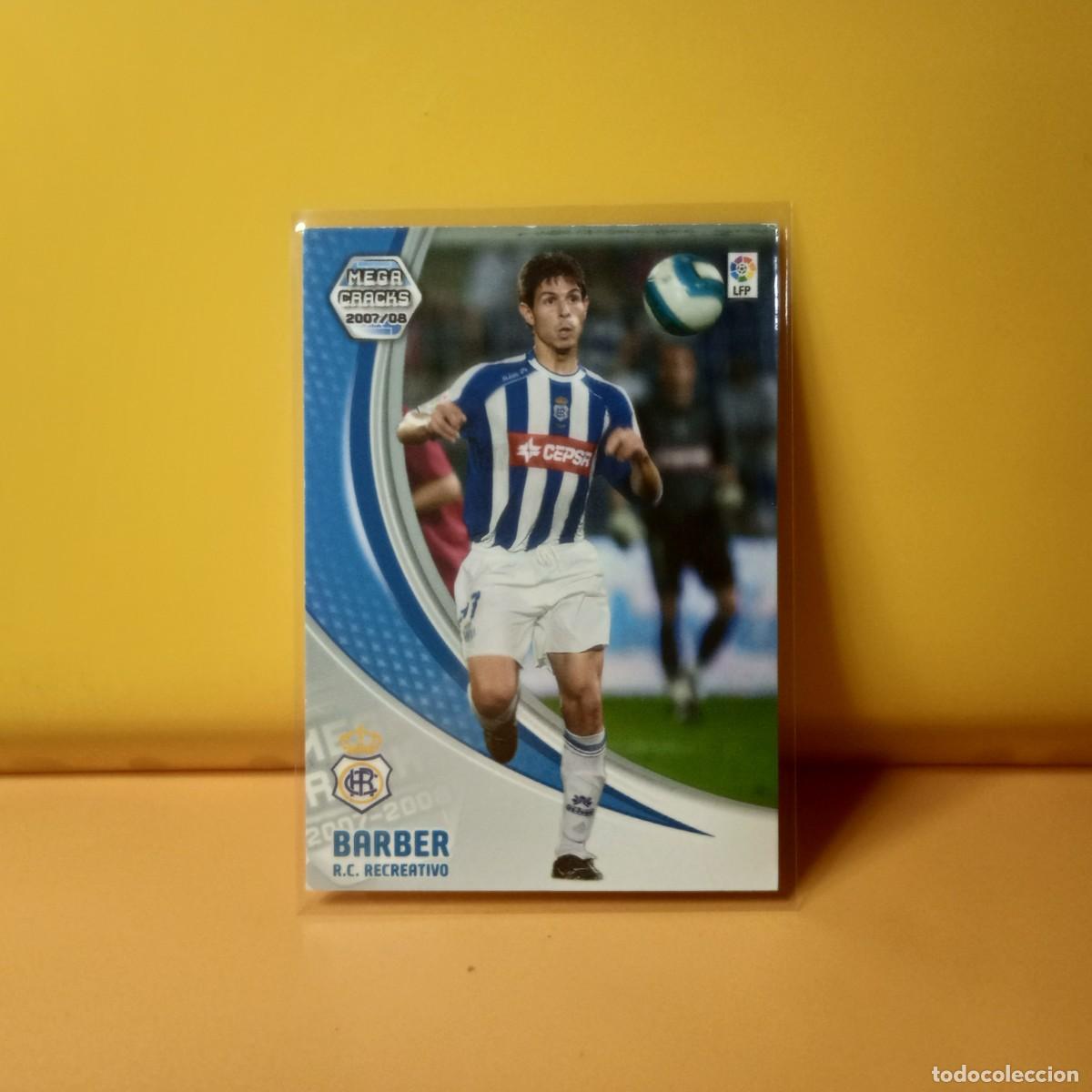 Cromos de F&uacute;tbol: MEGACRACKS 2007 2008 07 08, RECREATIVO DE HUELVA BARBER 263