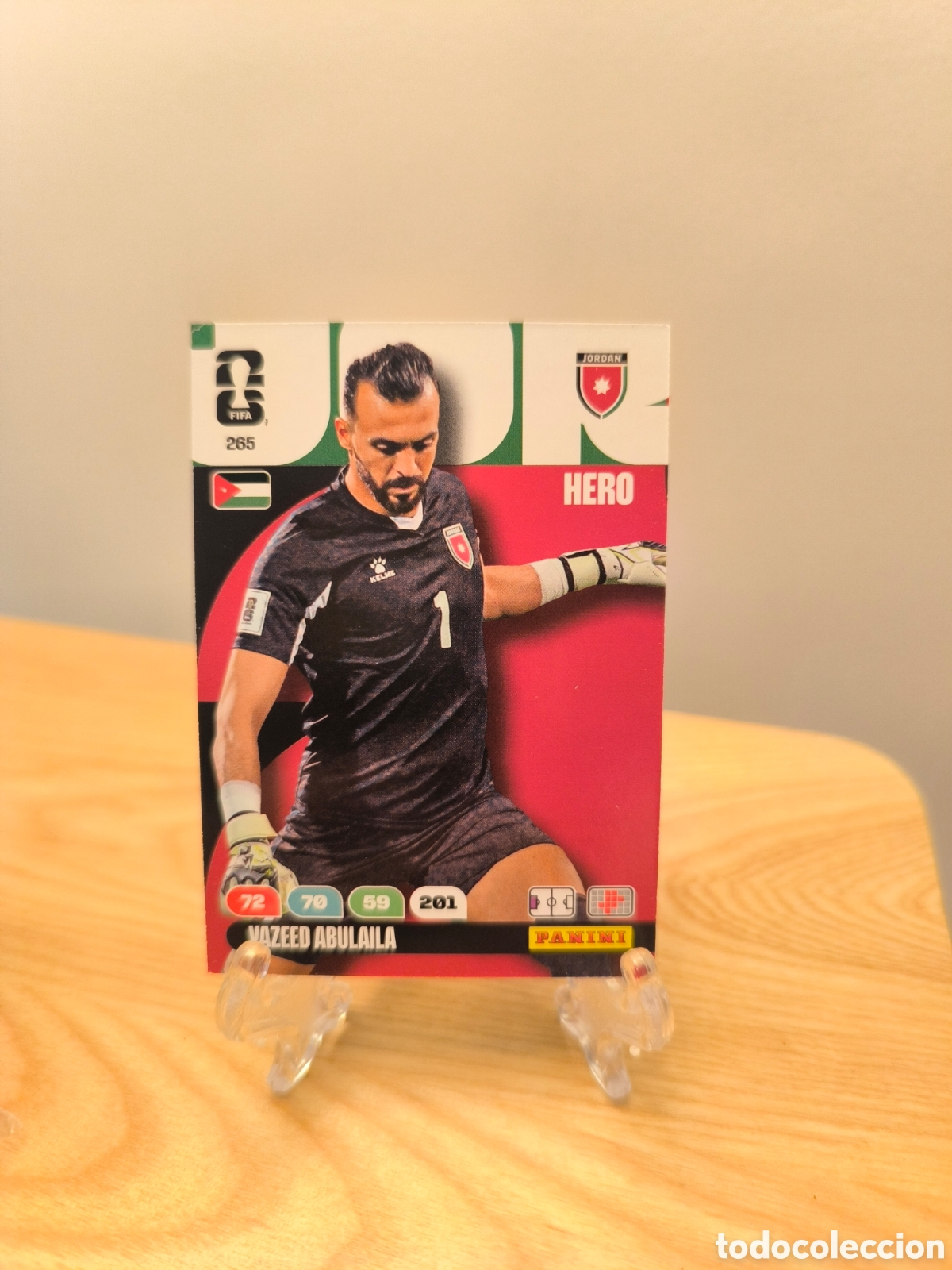 Figurine di Calcio: Yazeed Abulaila Adrenalyn 2026 n&deg;265 Jordania