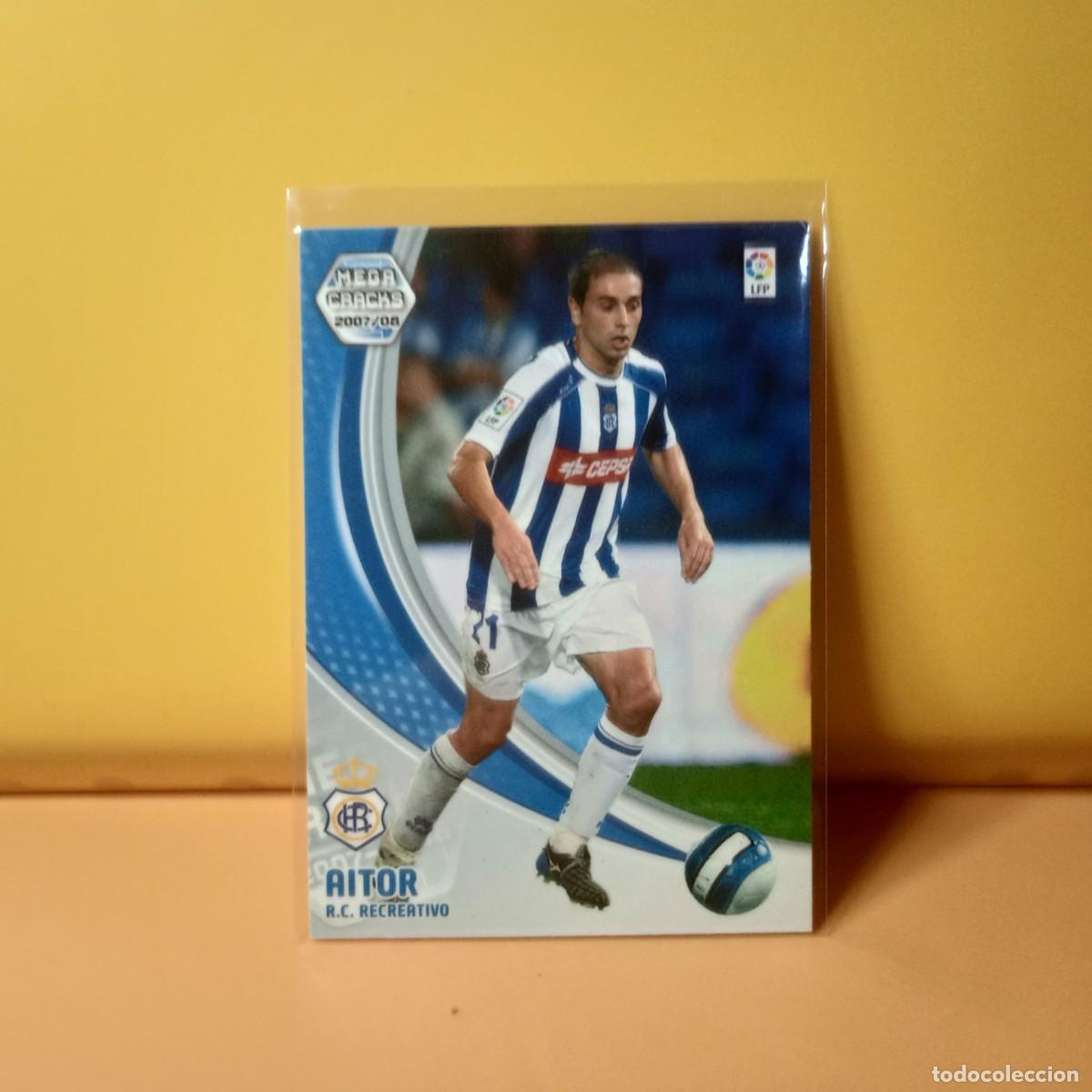 Cromos de F&uacute;tbol: MEGACRACKS 2007 2008 07 08, RECREATIVO DE HUELVA AITOR 265