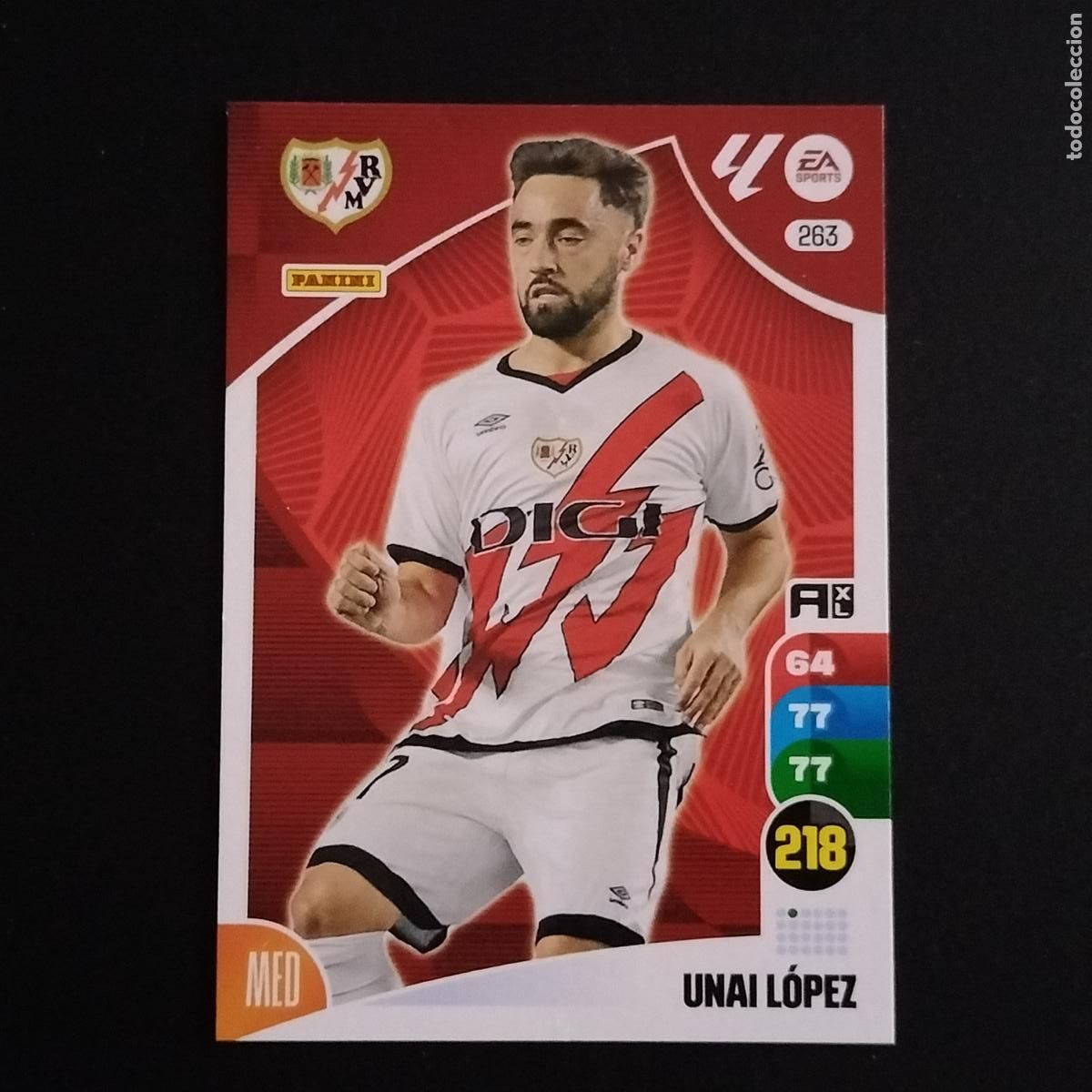 Cartes &agrave; collectionner de Football: 263 UNAI LOPEZ RAYO VALLECANO CROMOS ADRENALYN XL LALIGA CARD 2024 2025 24 25 PANINI
