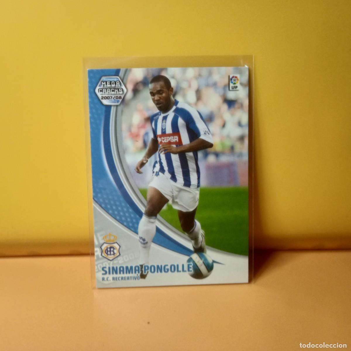 Cartes &agrave; collectionner de Football: MEGACRACKS 2007 2008 07 08, RECREATIVO DE HUELVA SINAMA PONGOLLE 269