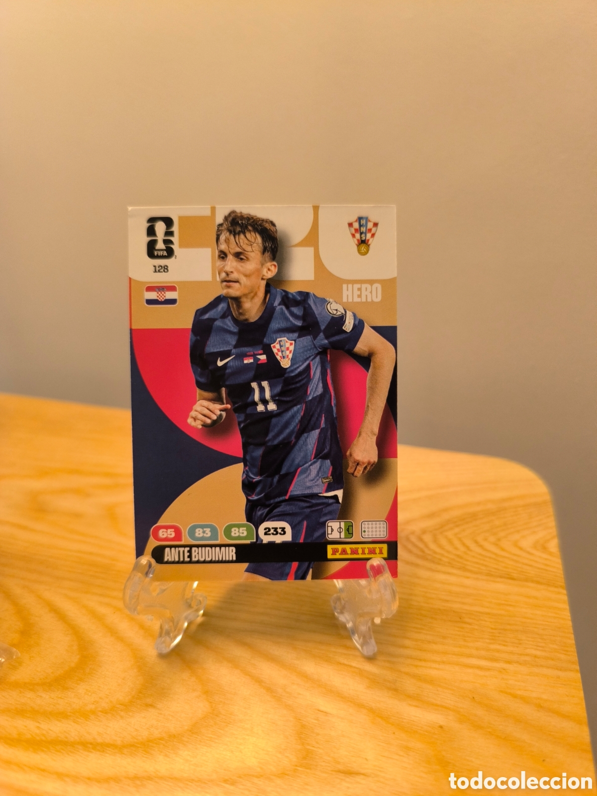 Cromos de F&uacute;tbol: Ante Budimir Adrenalyn 2026 n&deg;128 Croacia