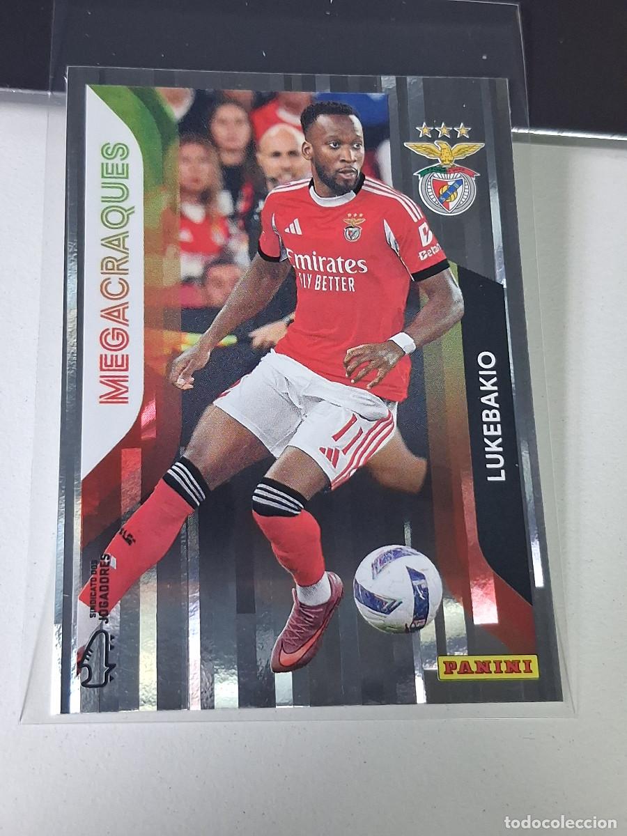 Cromos de F&uacute;tbol: A20 379 LUKEBAKIO BENFICA SLB MEGACRAQUE STICKER FUTBOL PANINI PORTUGAL 2025-2026 25 26 LIGA BETCLIC