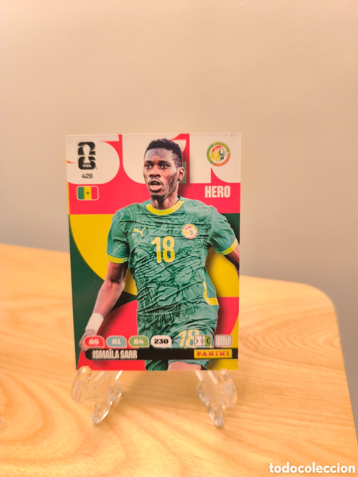 Cromos de F&uacute;tbol: Ismaila Sarr Adrenalyn 2026 n&deg;428 Senegal