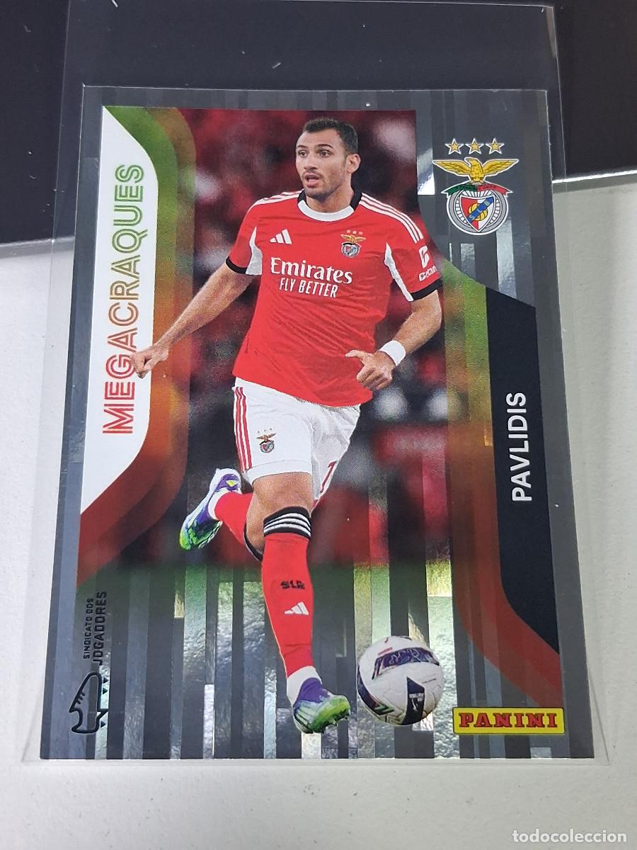 Cromos de F&uacute;tbol: A20 384 PAVLIDIS BENFICA SLB MEGACRAQUES STICKER FUTBOL PANINI PORTUGAL 2025-2026 25 26 LIGA BETCLIC