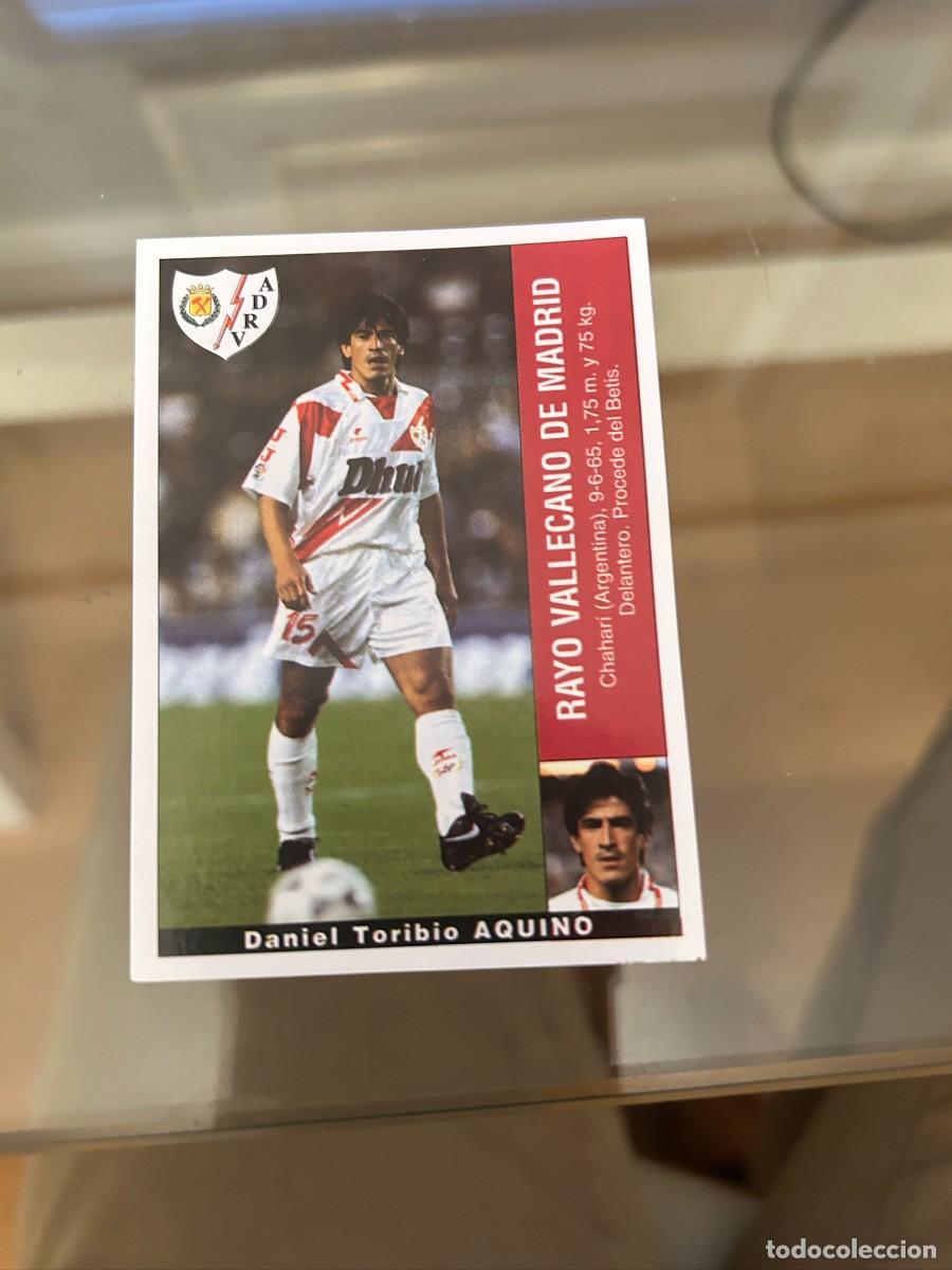 Cromos de F&uacute;tbol: AQUINO RAYO VALLECANO LIGA 95 96 PANINI NUEVO