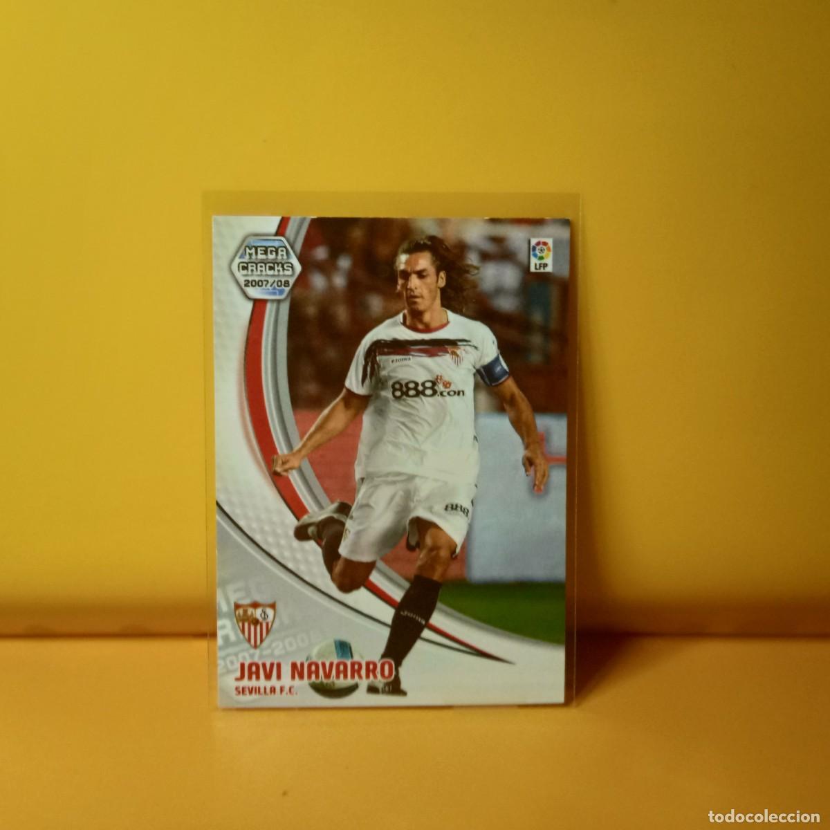 Figurine di Calcio: MEGACRACKS 2007 2008 07 08, SEVILLA F.C JAVI NAVARRO 275