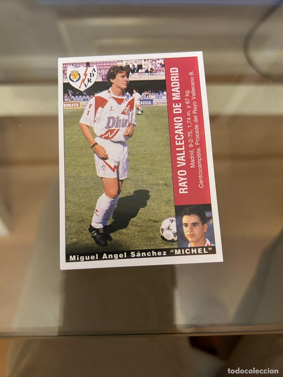 Cromos de F&uacute;tbol: MICHEL RAYO VALLECANO LIGA 95 96 PANINI NUEVO