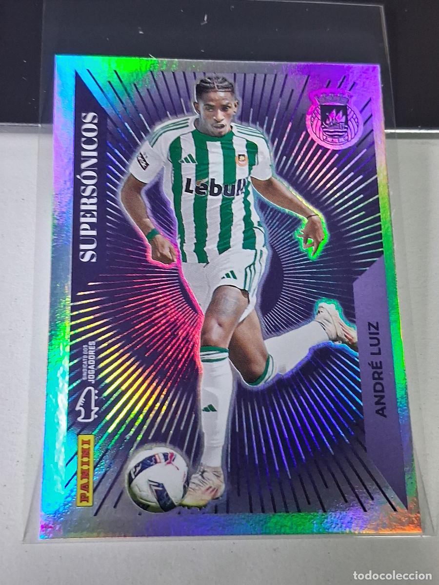 Cromos de F&uacute;tbol: A20 407 ANDR&Eacute; LUIZ RIO AVE SUPERS&Oacute;NICOS STICKER FUTBOL PANINI PORTUGAL 2025-2026 25 26 LIGA BETCLIC